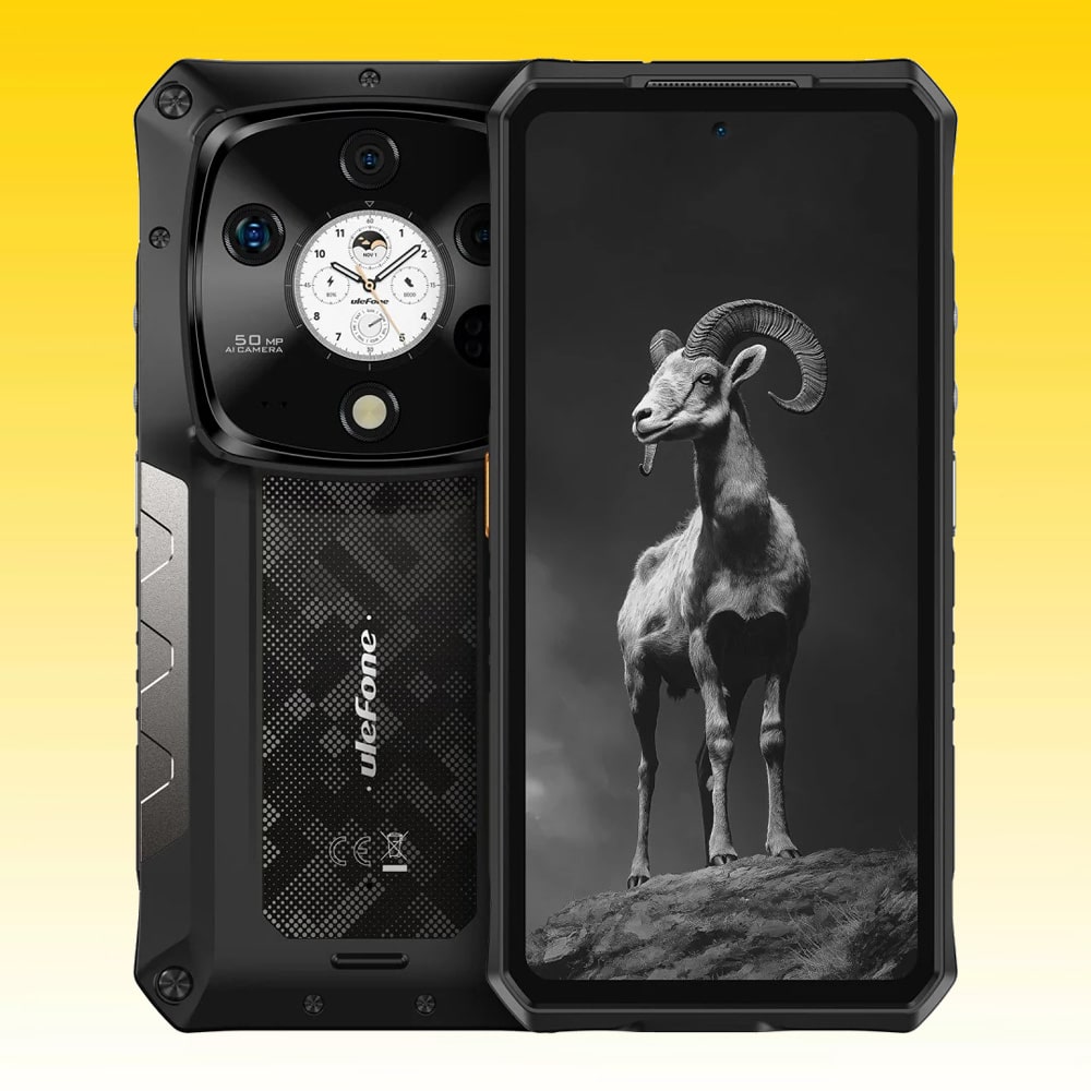 Ruggedzone-Ulefone Armor 28 Pro 5G Rugged Smartphone (1) Ulefone Armor 28 Pro 5G Rugged Smartphone with MediaTek Dimensity 7300, 16GB+512GB, 10600mAh Battery, 50MP + 64MP Night Vision + 50MP Cameras, 120W Fast Charging - Image 1