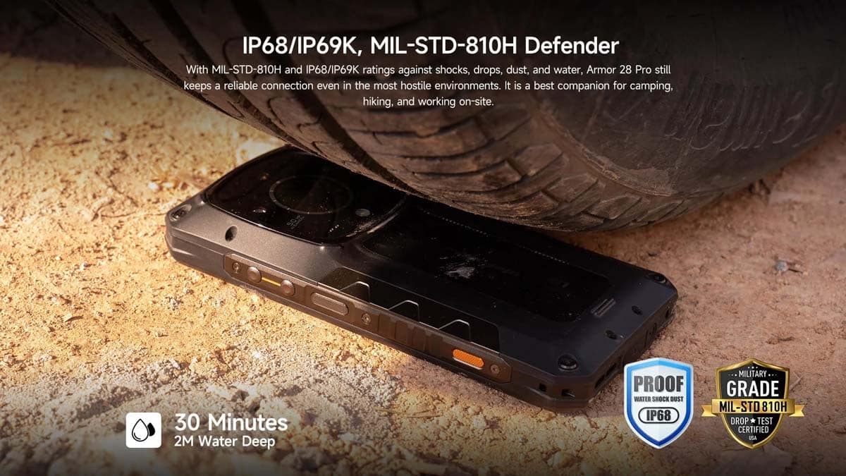 Ulefone Armor 28 Pro product feature graphic 34