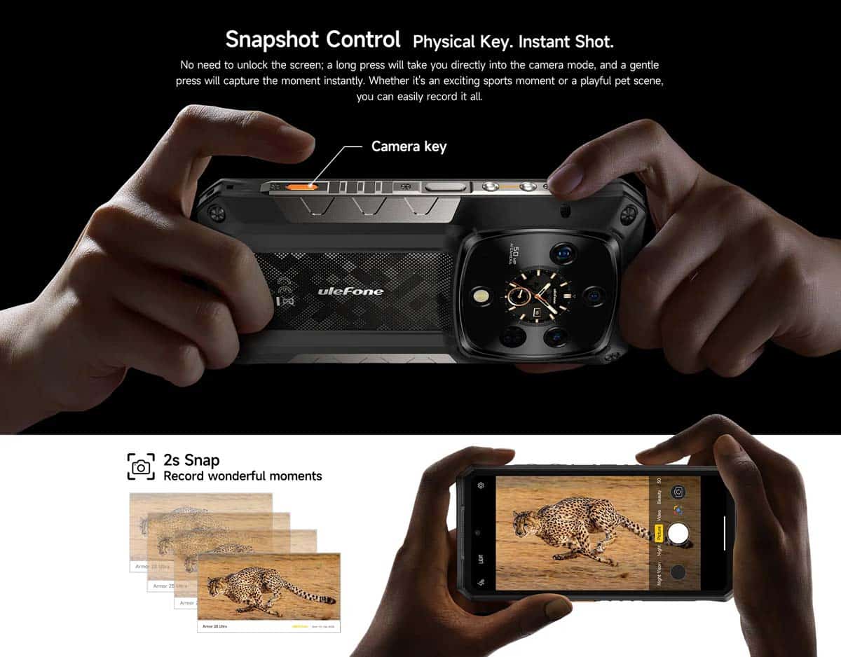 Armor 28 Ultra product feature graphic 29