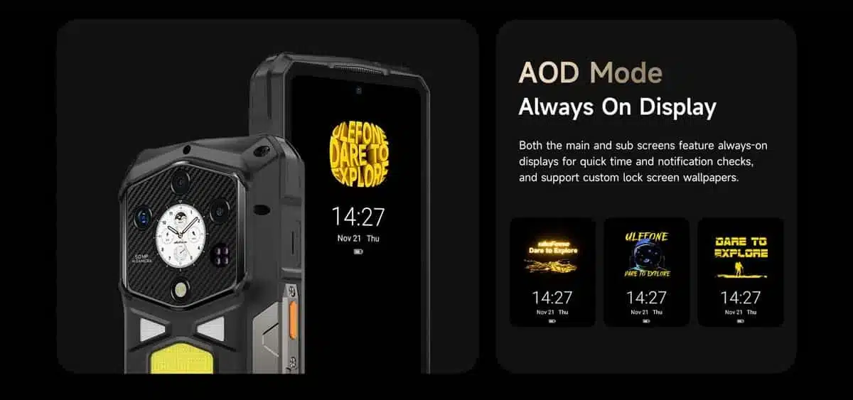Ulefone Armor 29 Ultra product feature graphic 34