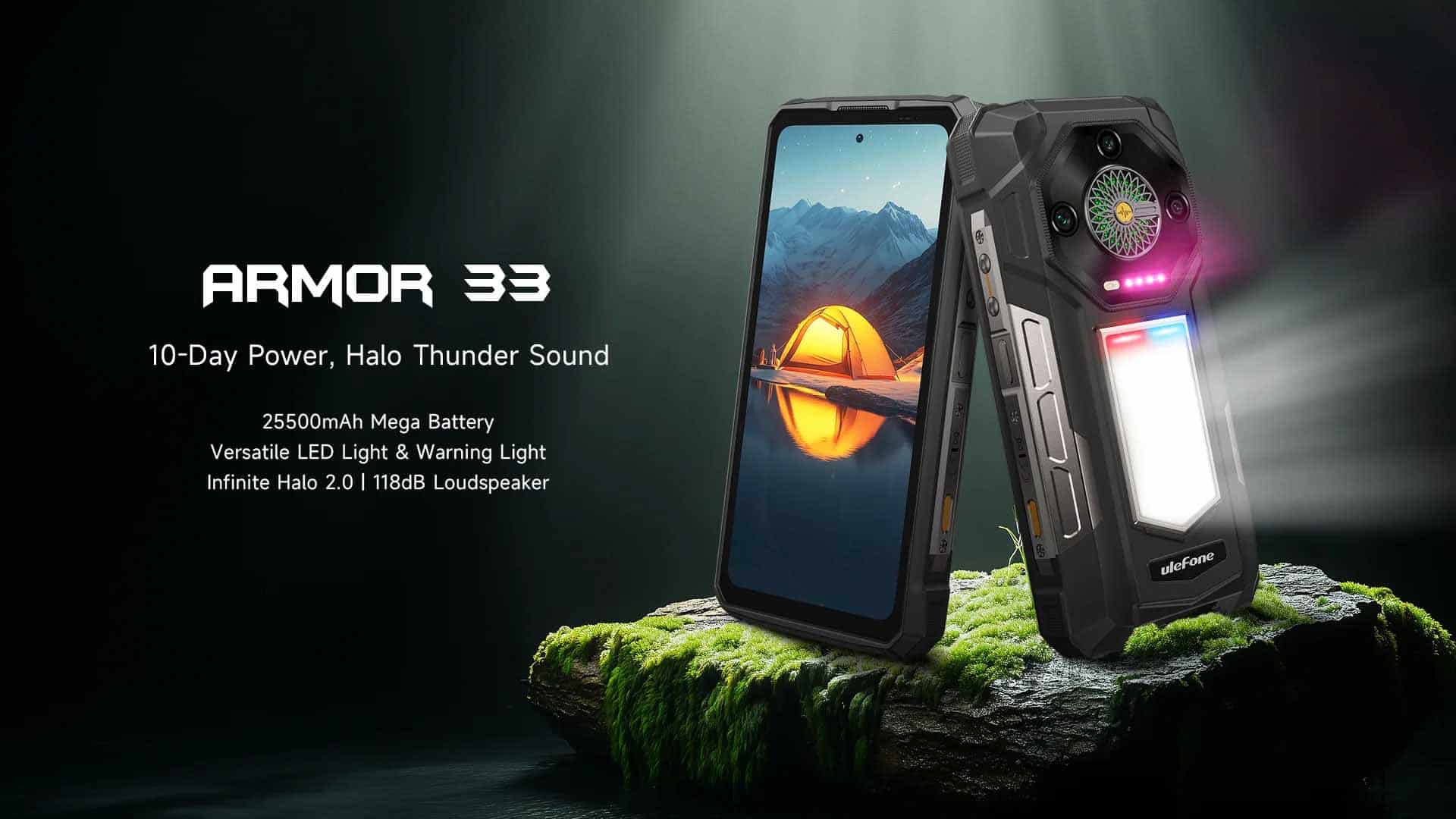 Ulefone Armor 33 product feature graphic 1