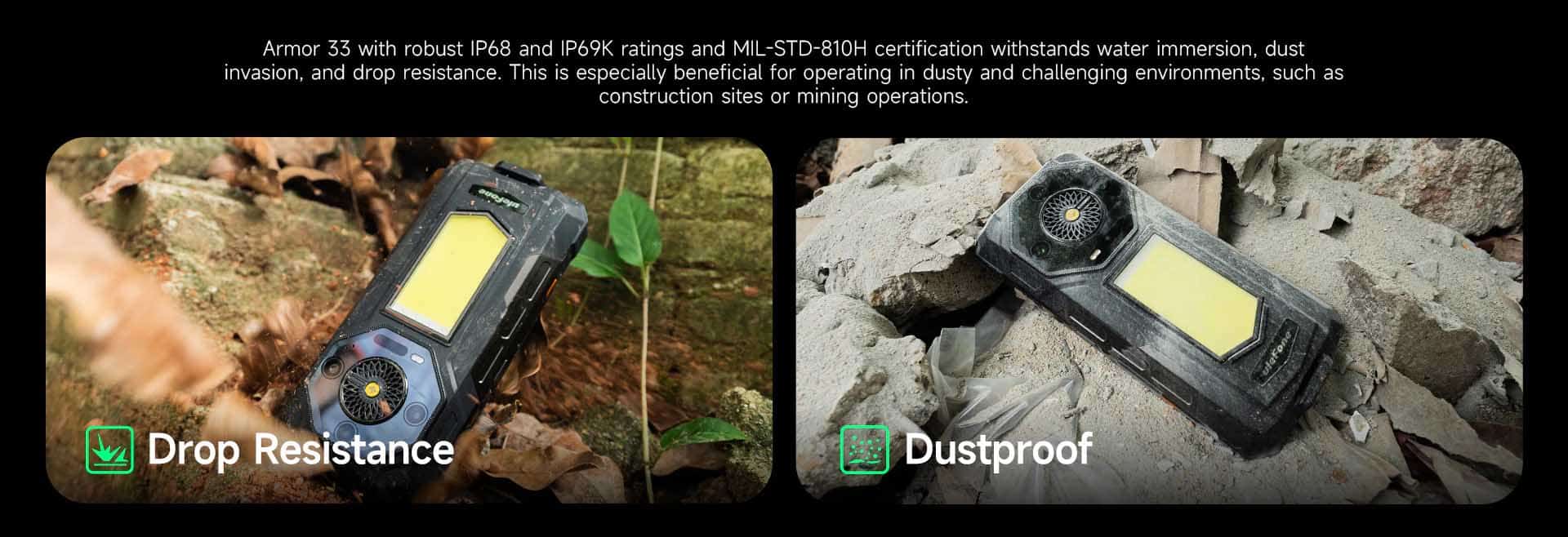 Ulefone Armor 33 product feature graphic 28