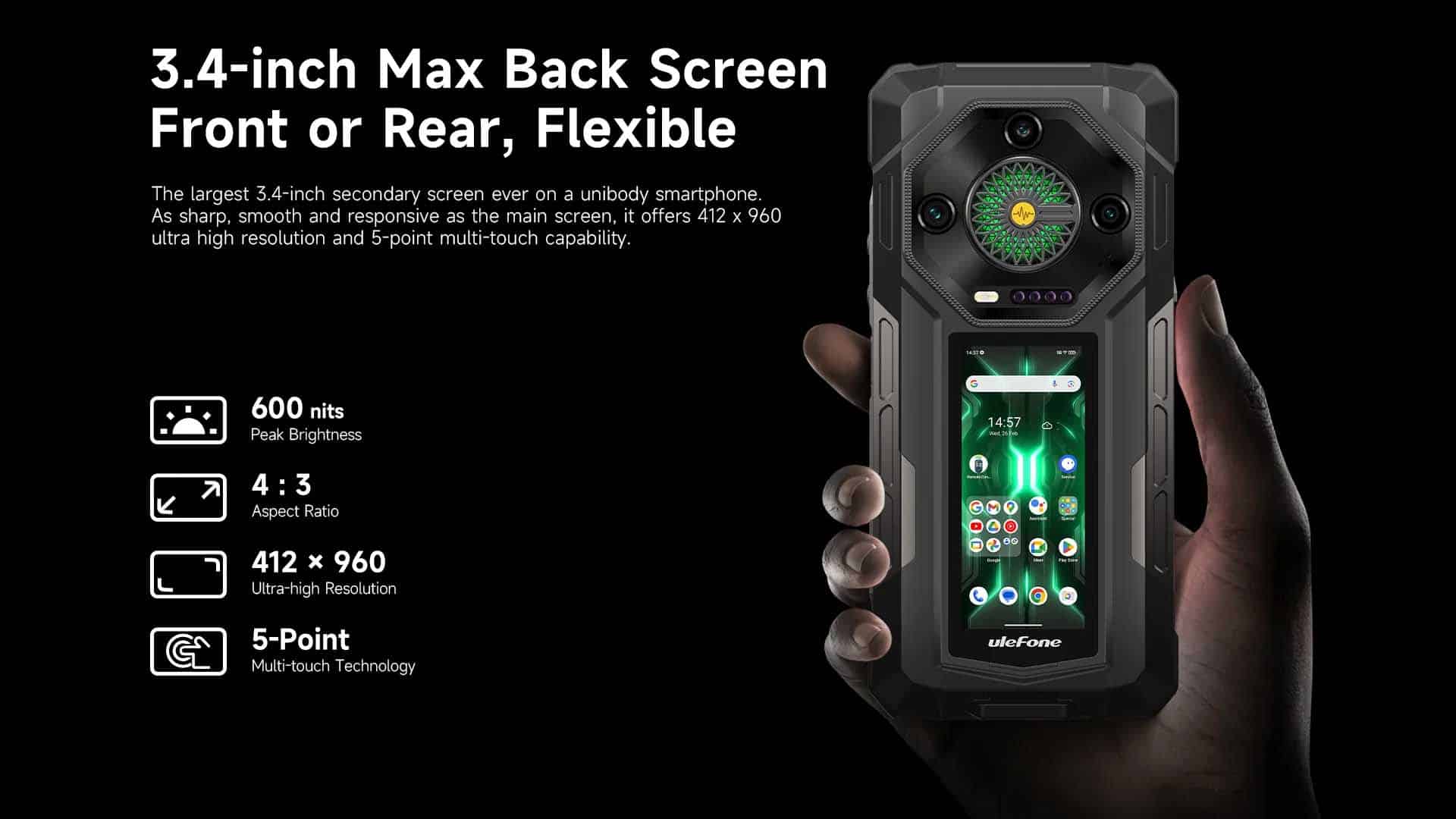 Ulefone Armor 33 Pro product feature graphic 4