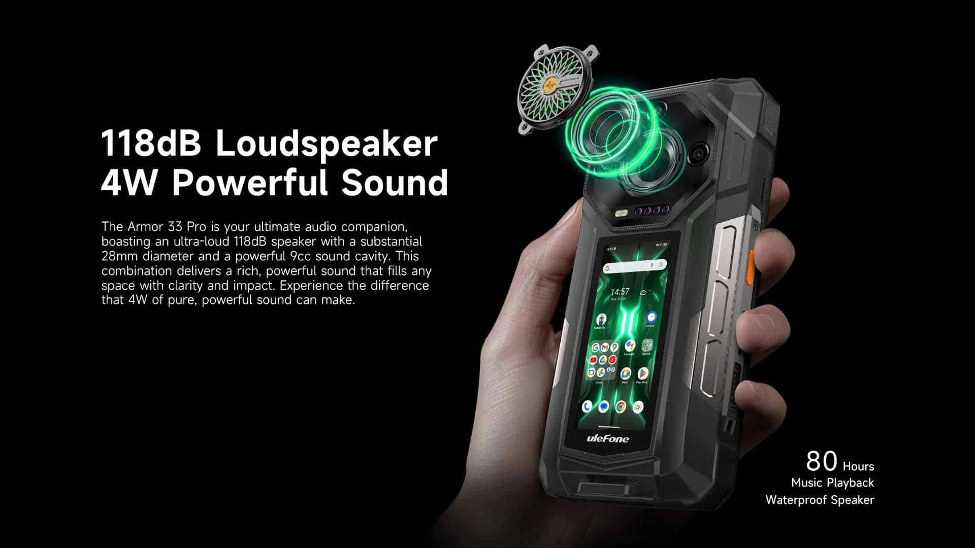 Ulefone Armor 33 Pro product feature graphic 25