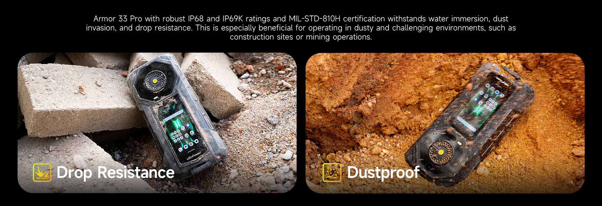 Armor 33 Pro product feature graphic 29
