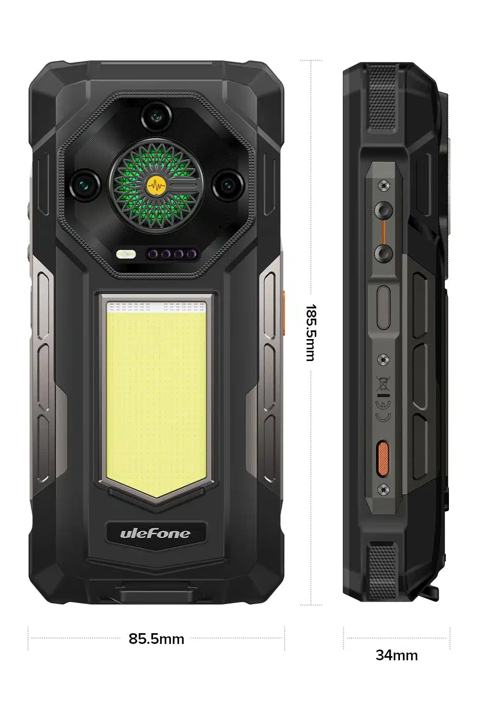 Ulefone Armor 33 network specification illustration