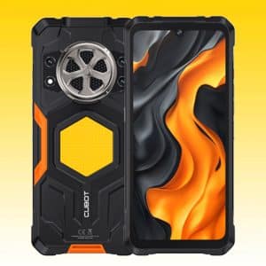 Cubot KingKong Power 5 Rugged Smartphone with Octa-Core G100 Processor, 6GB+128GB, 15300mAh Battery, 64MP + 16MP Cameras, 6.88" HD+ 120Hz Display