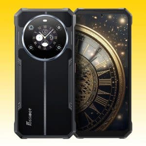 FOSSiBOT F109S Rugged Smartphone with MediaTek Helio G81 6nm Processor, 6GB+256GB, 10600mAh Battery, 50MP + 16MP + 5MP Cameras, 6.745" HD+ Display