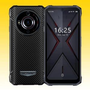 HOTWAV T7 Ultra-Thin Rugged Phone with MT8788 Processor, 4+4GB+128GB Storage, 6.52-inch HD+ Display, 6280mAh, 21MP Rear + 8MP Front Camera, Android 13