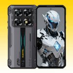 OUKITEL WP60 5G Rugged Smartphone with MediaTek Dimensity 7025 Processor, Up to 16GB + 512GB, 7.2-inch HD+ 120Hz Display, 10000mAh Battery