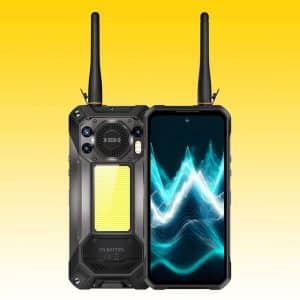 OUKITEL WP61 Plus 5G Walkie-Talkie Rugged Phone with MediaTek Dimensity 7025, 12GB+512GB, 20000mAh Battery, 6.78" FHD+ 120Hz Display, Android 16