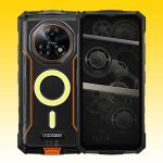 DOOGEE Fire 7 Pro AI 5G Rugged Smartphone with MediaTek Dimensity 6300 Processor, 32GB RAM, 256GB Storage, 13000mAh Battery, 64MP Main + 20MP Night Vision Cameras
