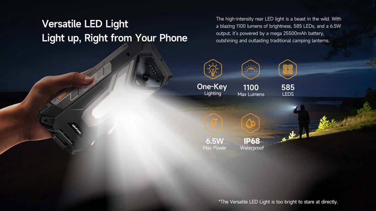 Ulefone Armor 34+ product feature graphic 7