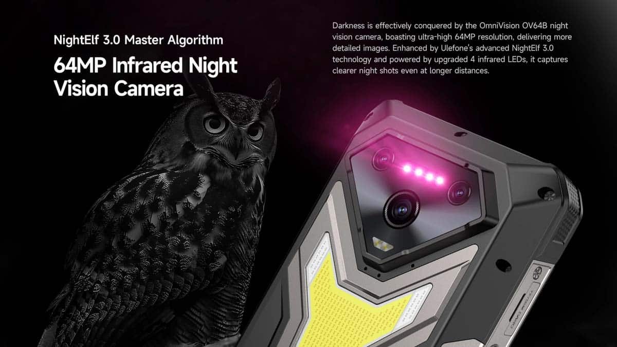 Ulefone Armor 34+ product feature graphic 16