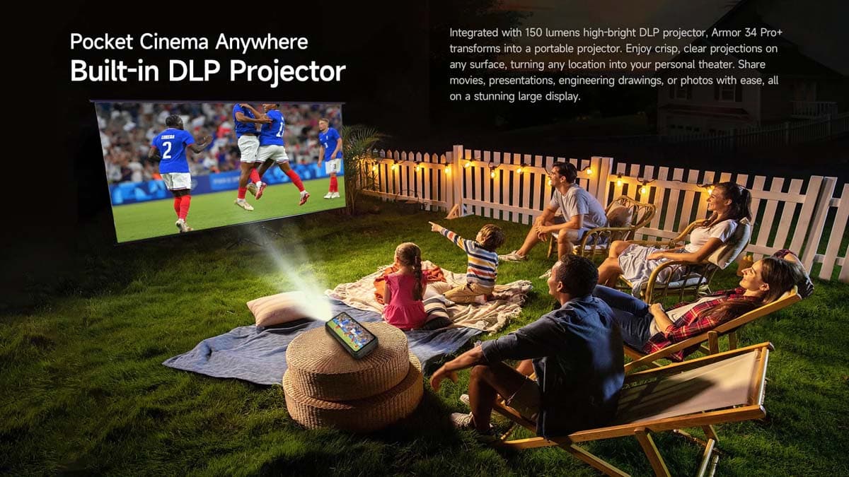 Armor 34 Pro+ product feature graphic 3