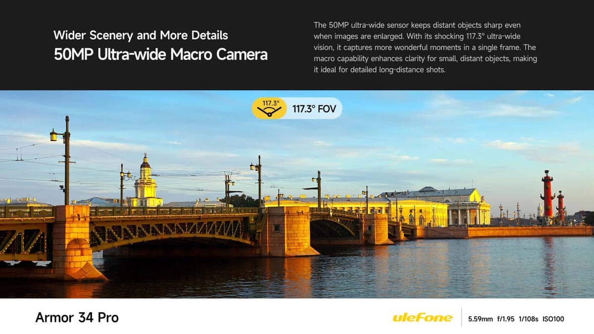 Ulefone Armor 34 Pro+ product feature graphic 25