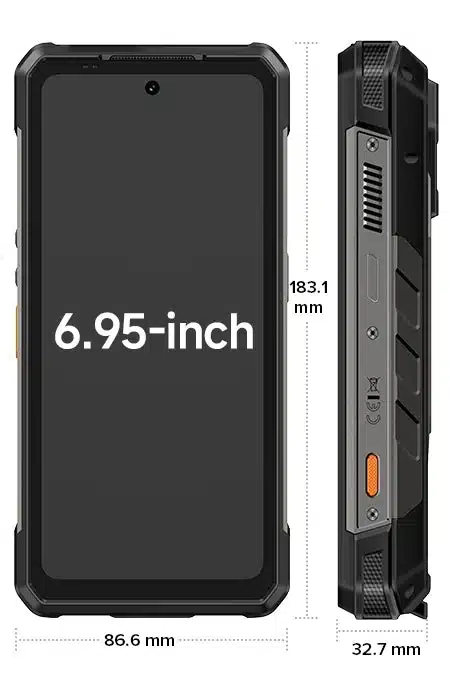 Ulefone Armor 34 Pro+ network specification illustration