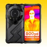 AGM G2 Guardian 5G Thermal Imaging Rugged Smartphone with Qualcomm QCM6490 Processor, 12GB+256GB Storage, 7000mAh Battery, 6.58" FHD+ 120Hz Display