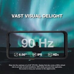 AGM H6 Ultra-Thin Rugged Phone with UNISOC T606 Octa-Core Processor, 8GB+256GB, 6.56" 90Hz HD+ Display, 50MP Main Camera, 4900mAh Battery, NFC, Android 13 - Image 7