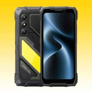 Blackview OSCAL Pilot 5 5G Rugged Smartphone with UNISOC T8100 Octa-Core Processor, 8GB+256GB, 15000mAh Battery, 6.67-Inch 120Hz Display, 5W Smart-K BOX Speaker
