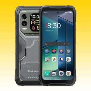 Blackview XPLORE 1 Pro 5G Thermal Imaging Rugged Phone with MediaTek Dimensity 7050 Processor, 16GB+512GB, 20000mAh Battery, 6.78" FHD+ 120Hz Dual Display