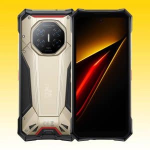 DOOGEE S300 Pro 5G Rugged Phone with Android 16, MediaTek Dimensity 8300 Processor, 12GB + 512GB, 11000mAh Battery, 66W Fast Charging, 200MP AI Quad Camera