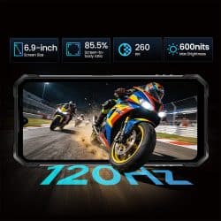LAGENIO Rhino 1 Pro Rugged Smartphone with 12000mAh Battery, 8GB+256GB, 64MP Camera, 6.9-Inch 120Hz Display, Dual 130dB Speakers, 400LM Camping Light - Image 7