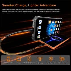OUKITEL G6 Rugged Smartphone with Android 16, Unisoc T615 Octa-Core, Up to 8GB RAM, 256GB Storage, 10600mAh Battery, 18W Fast Charging, 6.52" 90Hz Display - Image 9