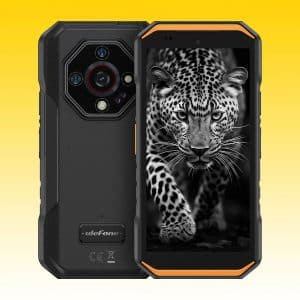 Ulefone Armor X32 Rugged Smartphone with Android 15, MediaTek Helio G91, 6GB+128GB, 5500mAh, 48MP Triple Camera + 20MP Night Vision, 5.65" 90Hz HD+ Display