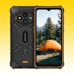 Ulefone RugKing 3 Pro Rugged Smartphone with Unisoc T7250 Octa-Core Processor, 8GB+128GB, 6.56" 120Hz Display, 5700mAh Battery, 48MP Camera, Android 15
