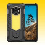 Ulefone RugKing 5 Pro Rugged Smartphone with 20000mAh Battery, 8GB+256GB Storage, 64MP + 20MP Night Vision Cameras, 976LM Camping Light, Android 16