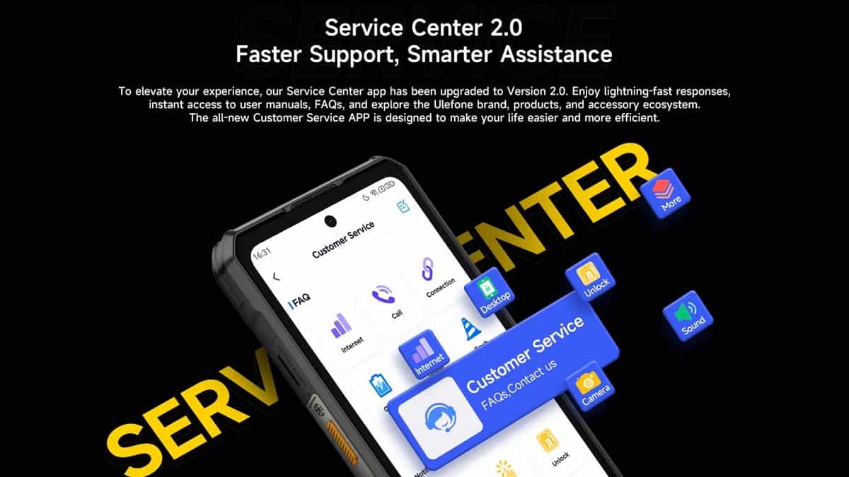 Ulefone Armor 30 product feature graphic 34