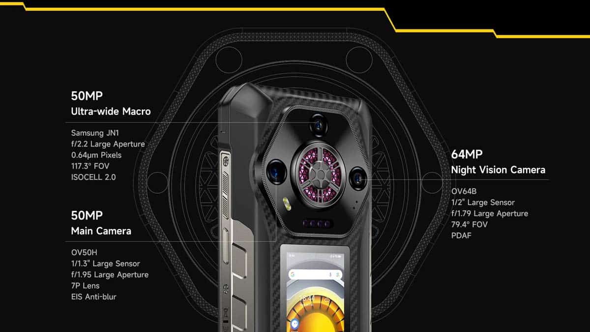Ulefone Armor 30 Pro product feature graphic 13