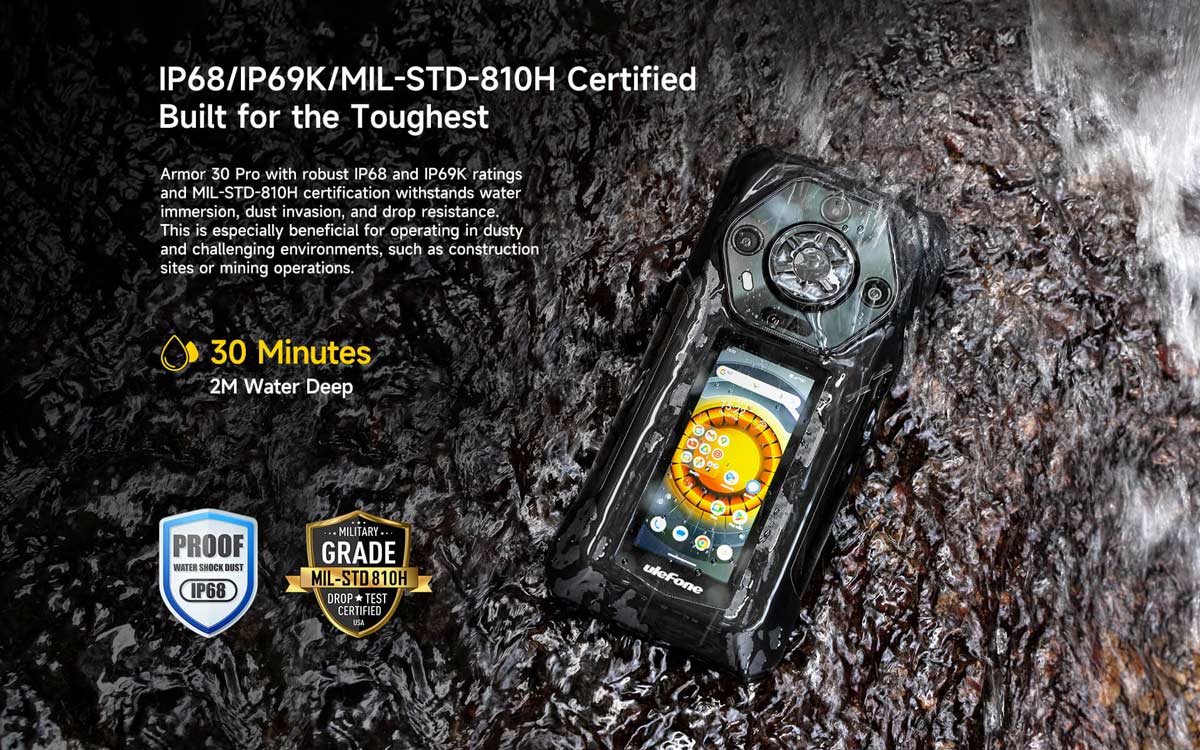 Ulefone Armor 30 Pro product feature graphic 22