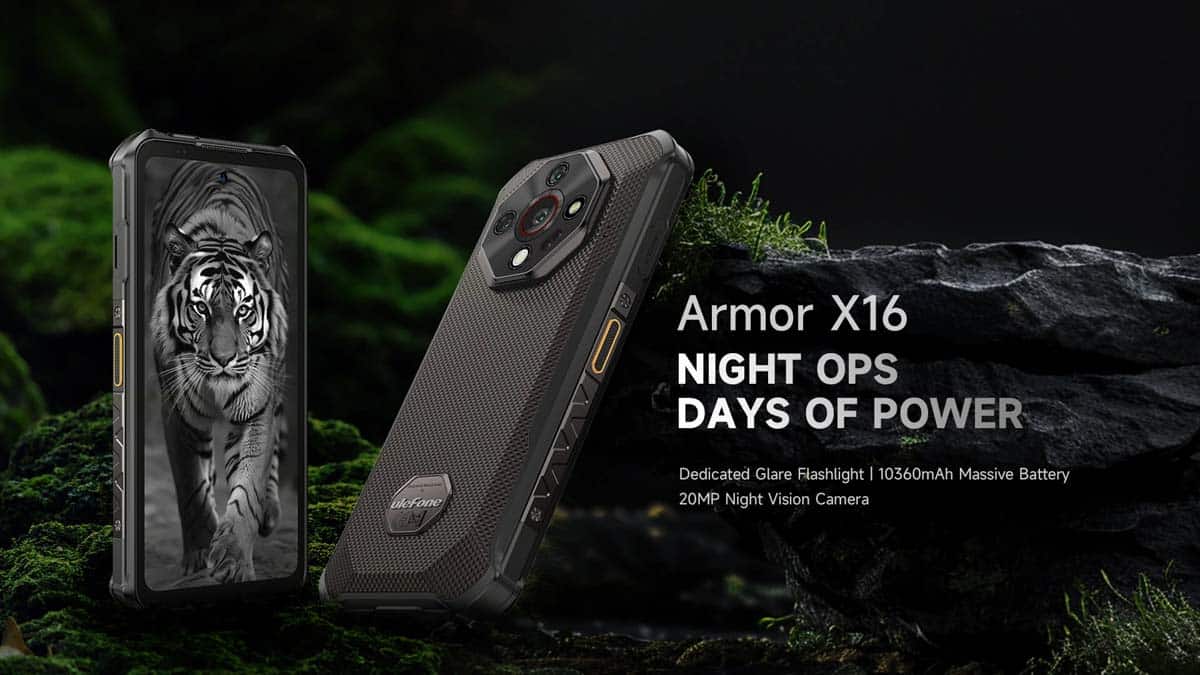 Ulefone Armor X16 product feature graphic 1