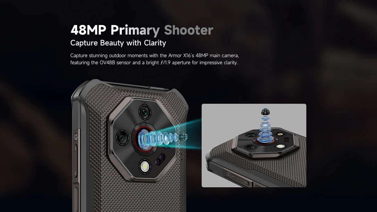 Ulefone Armor X16 product feature graphic 7