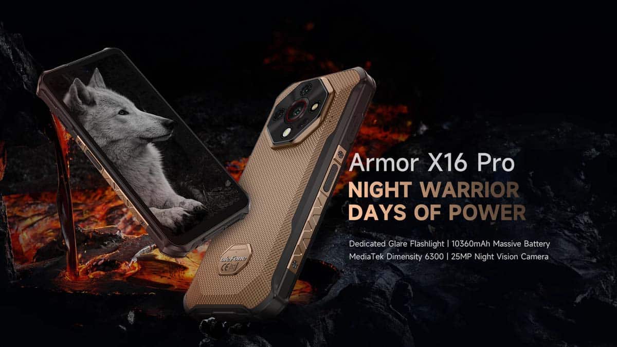 Ulefone Armor X16 Pro product feature graphic 1