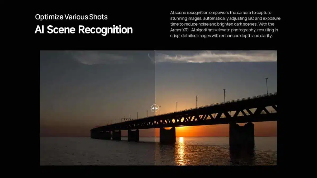 Armor X31 product feature graphic 9