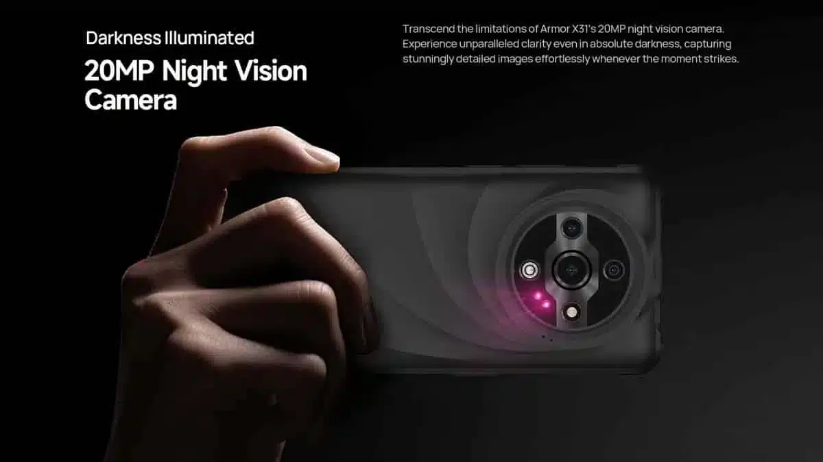 Armor X31 product feature graphic 11