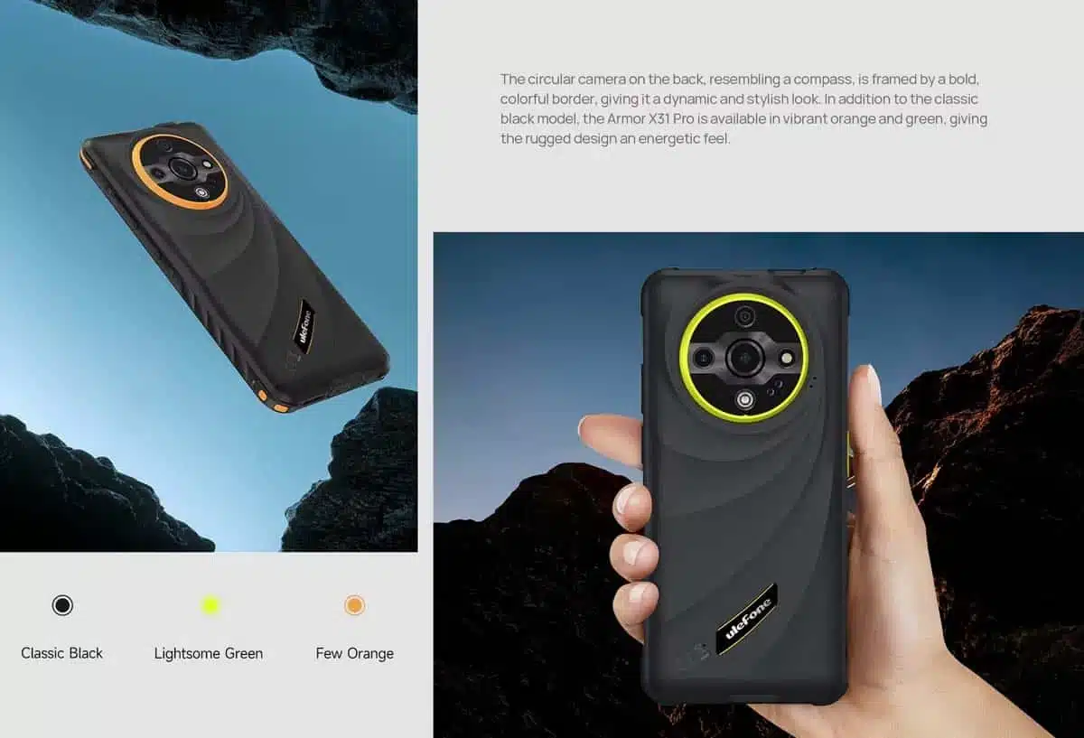 Ulefone Armor X31 Pro product feature graphic 4