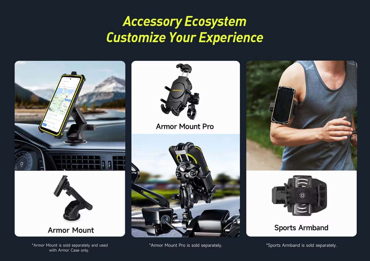 Armor X31 Pro product feature graphic 21