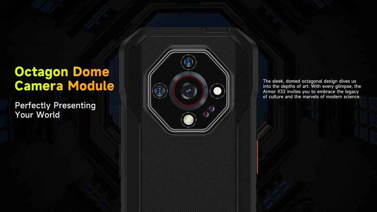 Armor X32 product feature graphic 3