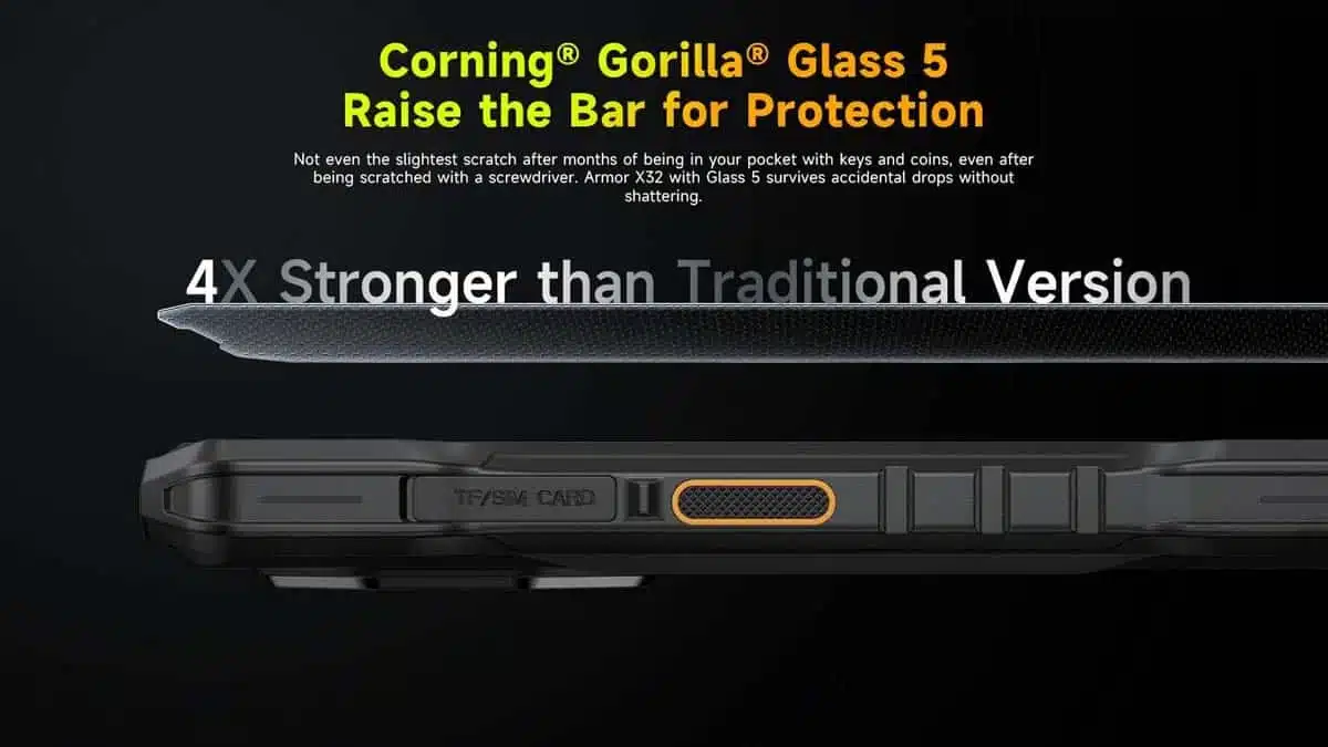 Armor X32 product feature graphic 6
