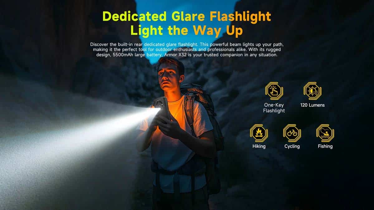 Ulefone Armor X32 product feature graphic 7