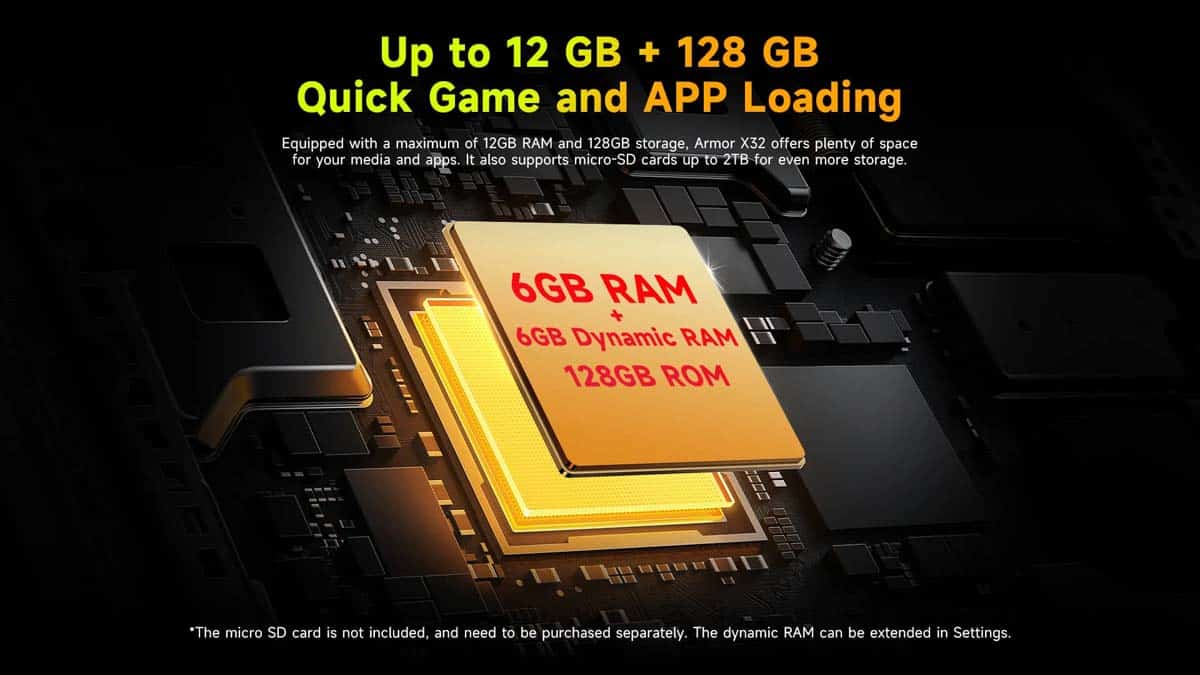 Armor X32 product feature graphic 9