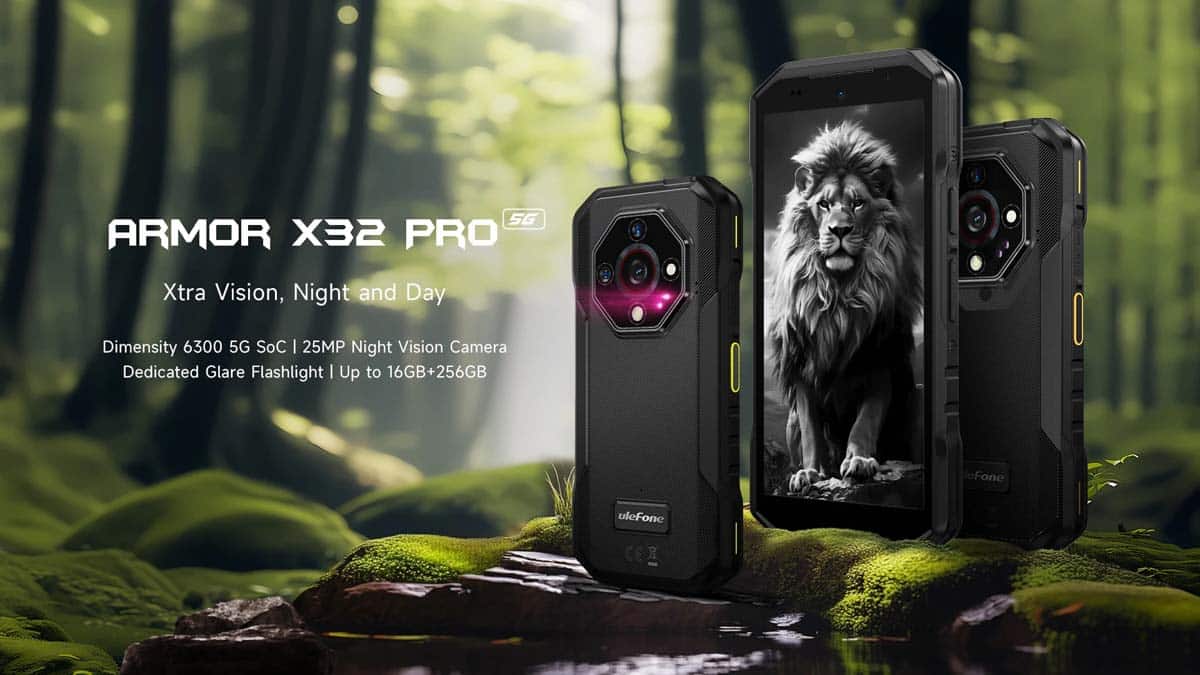 Ulefone Armor X32 Pro product feature graphic 1