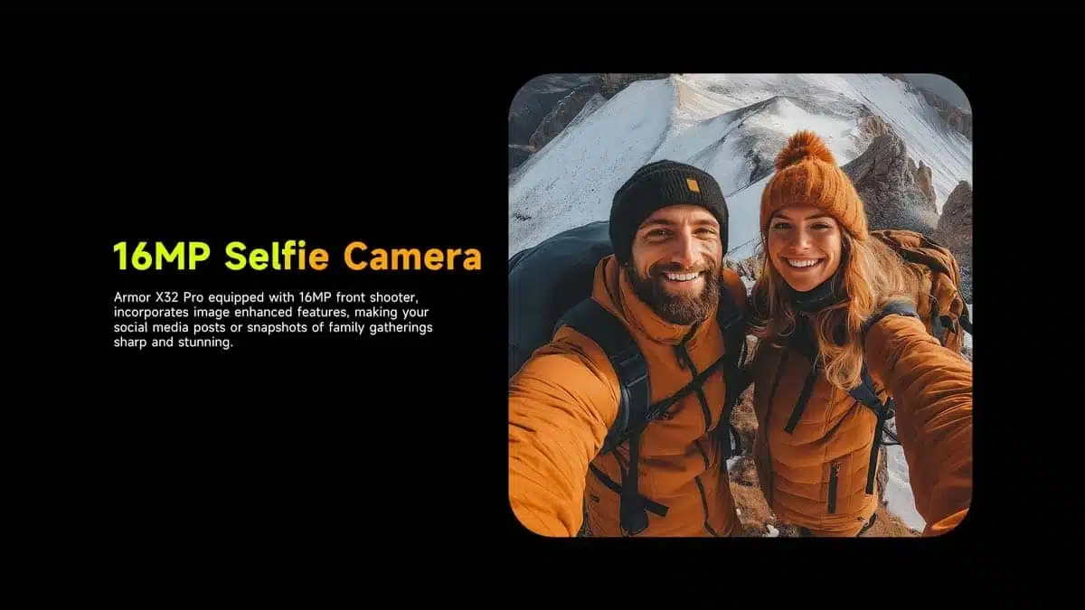 Ulefone Armor X32 Pro product feature graphic 16