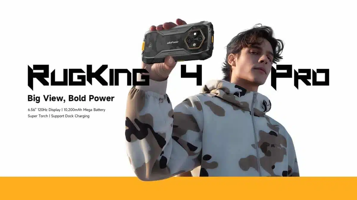 Ulefone RugKing 4 Pro product feature graphic 1