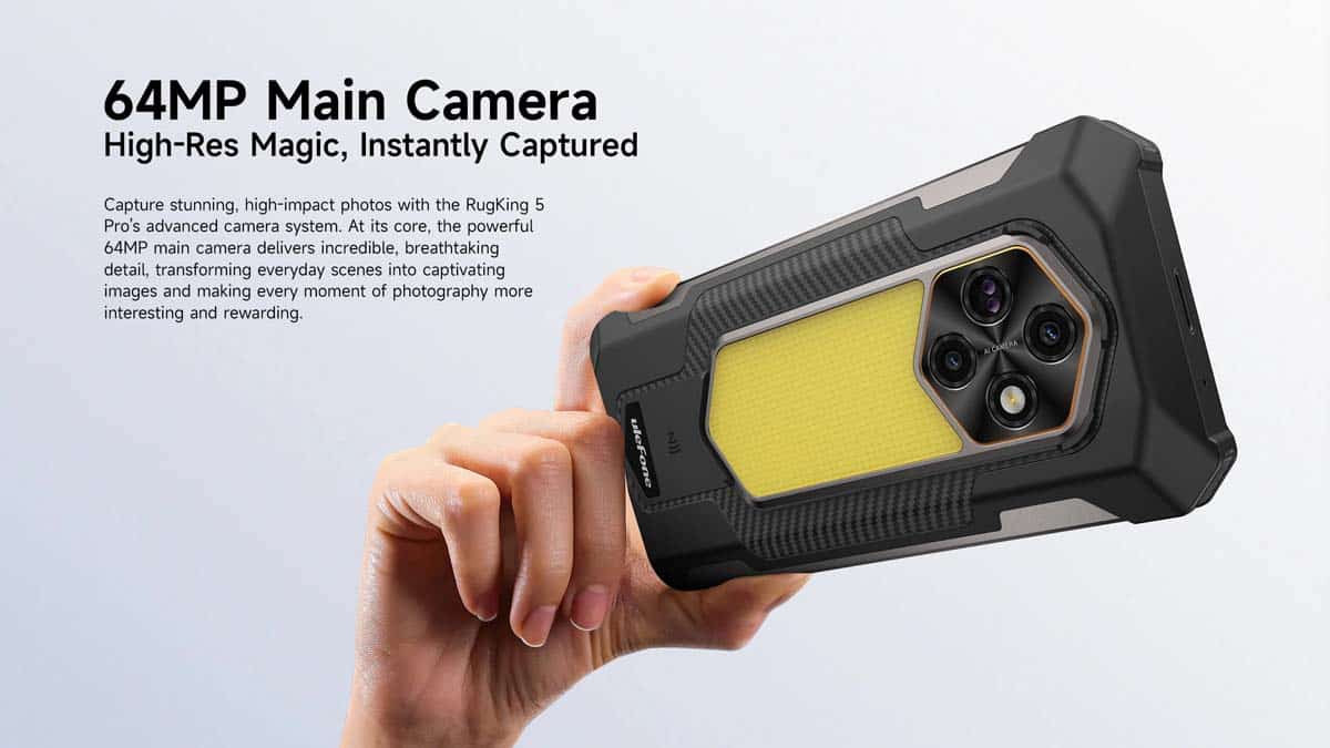 Ulefone RugKing 5 Pro product feature graphic 16