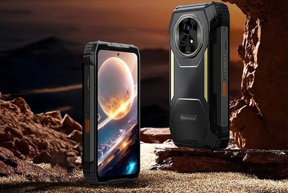 Blackview rugged phone protection and outdoor features
